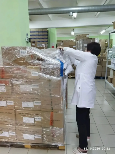 В Оренбуржье доставили крупную партию лекарств для госпиталей