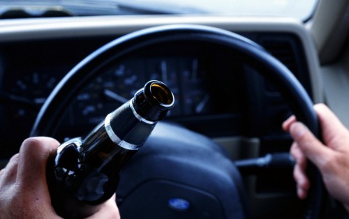 В Матвеевке водителя повторно пьяным задержали за рулем автомобиля