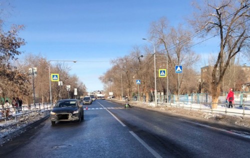 В Оренбурге автоледи на "Солярисе" сбила подростка