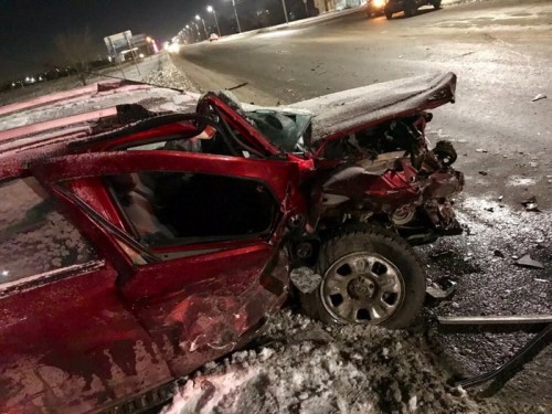 В Оренбурге в ДТП пострадал несовершеннолетний пассажир и водитель 