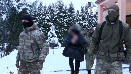 Первые видеокадры задержания лидера ОПГ Корчагина 