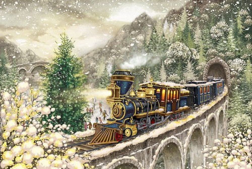 В январе можно совершить новогодние путешествие на поезде