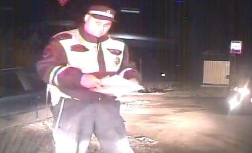 Видеокадры погони и задержания пьяного водителя в Бузулуке