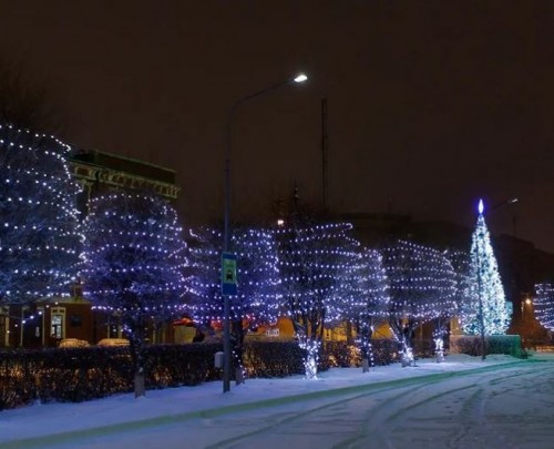 Губернатор Оренбургской области разместил фотографии предновогоднего Оренбурга в сетях 