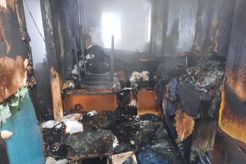 ГУ МЧС: подробности возгорания дома в Переволоцком районе