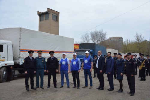 Силовики Оренбуржья отправили гуманитарную помощь жителям ДНР и ЛНР