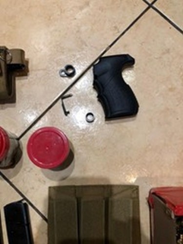 В Оренбурге сотрудники полиции изъяли у местного жителя самодельный пистолет