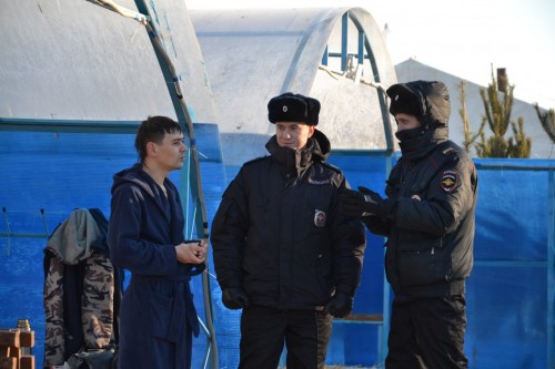 Сотрудниками УМВД России по Оренбургской области обеспечивают правопорядок и безопасность во время празднования Крещения Господня