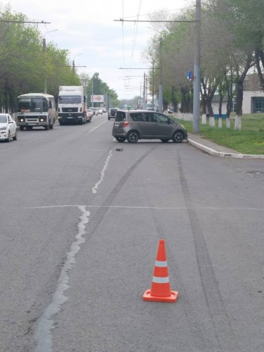 В Оренбурге в ДТП на улице Волгоградской пострадала девушка-пешеход