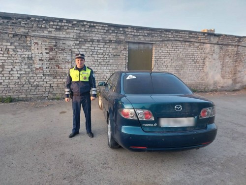 Инспекторы ДПС Оренбурга задержали подозреваемого в угоне автомобиля