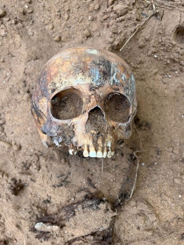 На Тоцком полигоне нашли останки человека