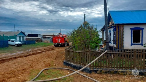 Огнеборцы ликвидировали пожар в жилом доме в Гайском городском округе