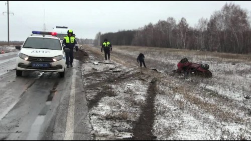 Бугурусланские полицейские устанавливают обстоятельства ДТП, в котором погиб водитель
