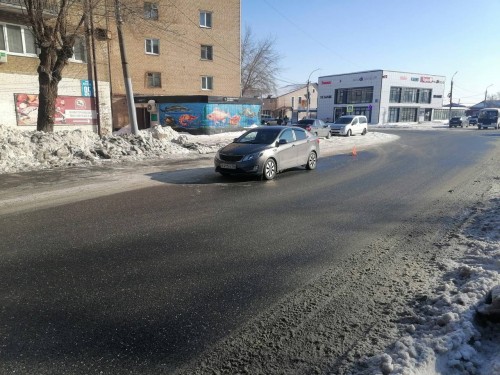 В Оренбурге в ДТП пострадала несовершеннолетняя девочка-пешеход