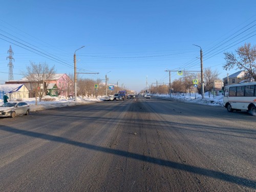 В Оренбурге сотрудники полиции устанавливают обстоятельства наезда на пешехода