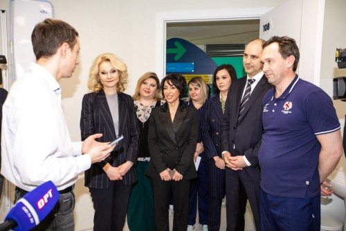 Татьяна Голикова участвовала в открытии поликлиники №8 оренбургской детской городской больницы