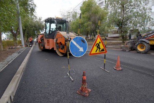 В Оренбурге стартовал ремонт дорог