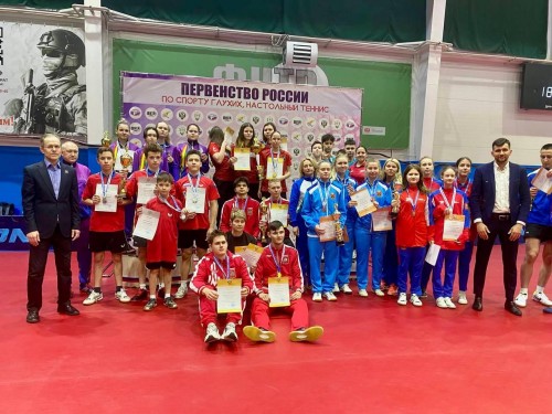 Оренбуржец Михаил Сидоров одержал победу в первенство России по спорту глухих в дисциплине - настольный теннис