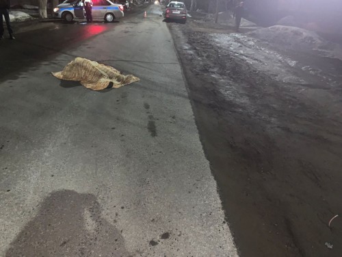 ГИБДД Сорочинска устанавливает обстоятельства ДТП, в котором погиб пешеход
