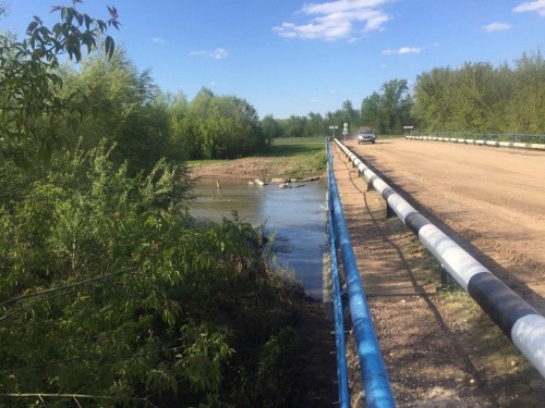 В Пономаревском районе начинается капитальный ремонт моста через р. Дёму