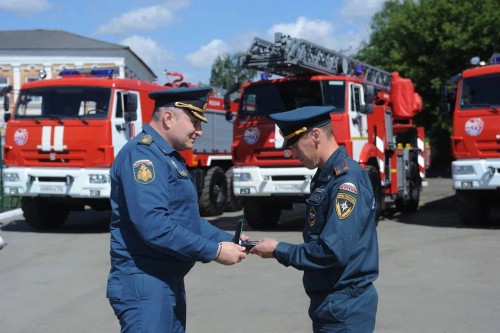 Автопакр орских огнеборцев пополнился новой техникой