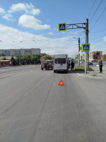 В Орске девушку сбили на пешеходном переходе