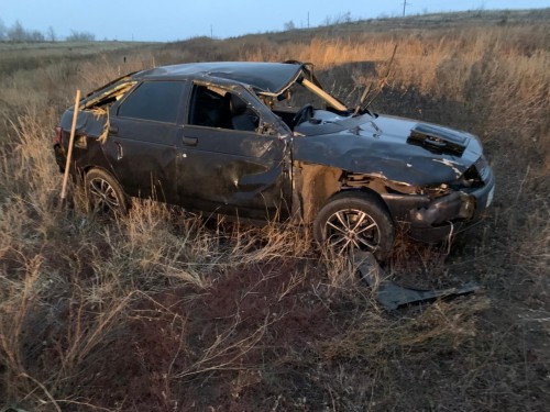 В Новосергиевском районе водитель съехал в кювет и скончался