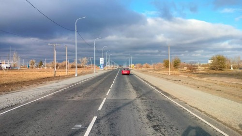 В Кваркенском районе капитально отремонтирован участок автодороги