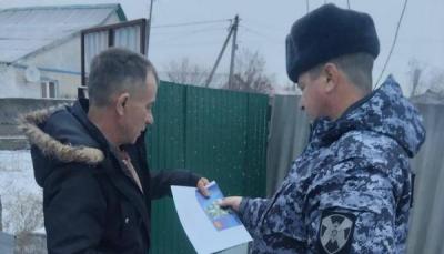   В Оренбуржье росгвардейцы проводят профилактическую акцию «Безопасный Новый год»