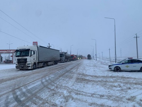 В Оренбуржье ограничили движение в сторону Абдулино