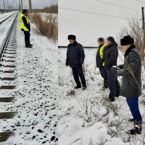 Под Оренбургом поезд насмерть сбил человека