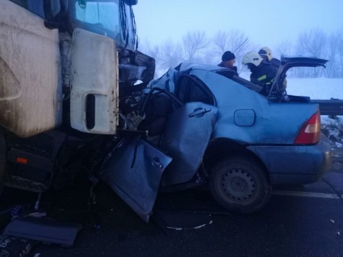 В Оренбуржье погибли пять человек в смертельном ДТП