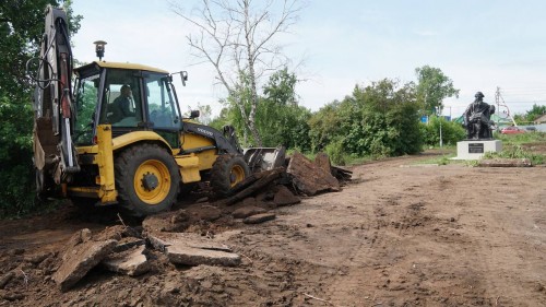 В Оренбуржье стартовали работы по благоустройству общественных территорий