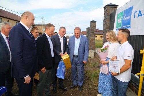 В Оренбуржье подключен 8,5-тысячный потребитель природного газа по программе догазификации