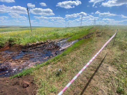 В Переволоцком районе обнаружили нефтяное загрязнение почвы В Переволоцком районе обнаружили нефтяное загрязнение почвы