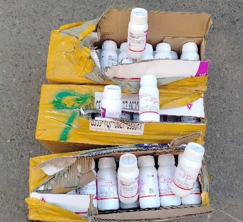 В Оренбуржье пресечен незаконный ввоз более 2 тонн пестицидов из Казахстана