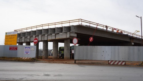 В Оренбурге идёт строительство новой эстакады на Загородном шоссе