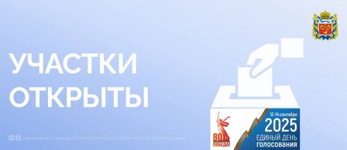 В Оренбуржье на три дня открылись избирательные участки