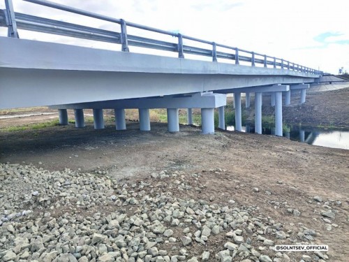 В Оренбургской области открылся ещё один отремонтированный мост