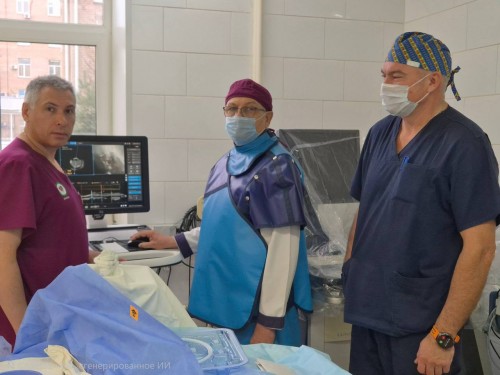В Оренбуржье впервые провели внутрисосудистые операции с использованием ультразвука