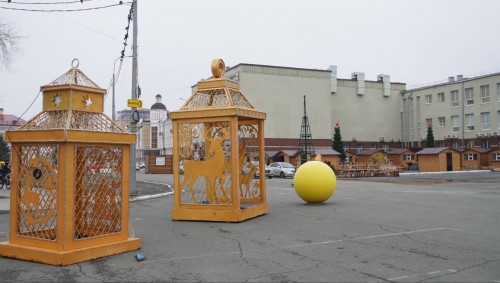 В Оренбурге новогоднюю елку откроют 26 декабря