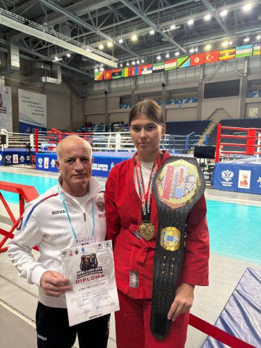 Оренбурженка Горюшина Татьяна стала двукратной чемпионкой мира по универсальному бою