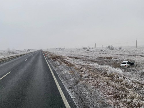 В Новоорском районе водитель съехал в кювет и погиб