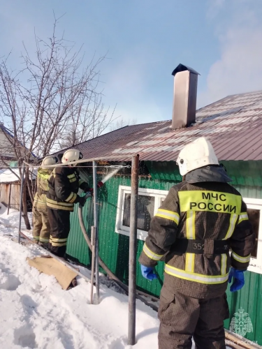 В Оренбуржье за сутки на пожарах погибли два человека