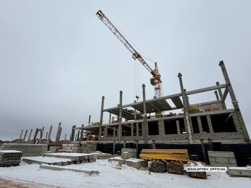 В Оренбургском районе идёт строительство двух школ