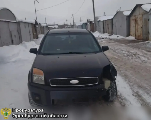 В Оренбурге нетрезвый водитель стал виновником ДТП и потерял свой автомобиль