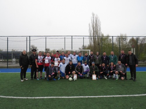 В Кувандыке прошел турнир по мини-футболу среди сотрудников полиции Восточного Оренбуржья