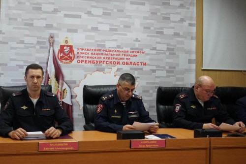 В региональном управлении Росгвардии состоялось очередное заседание оперативного штаба