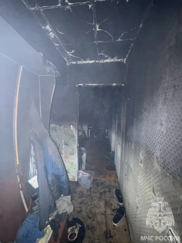 На пожаре в Орске спасли восемь человек