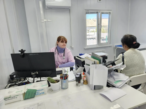 Мобильная бригада Соль-Илецкой больницы работала в отдаленных селах